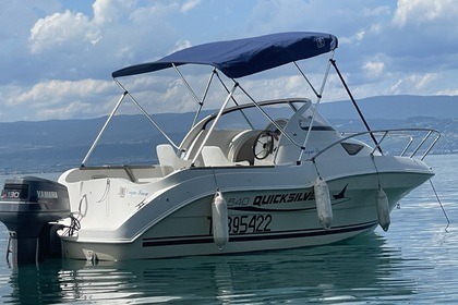 Miete Motorboot Quicksilver 540 Cruiser Thonon-les-Bains
