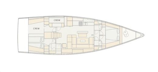 Sailboat Hanse Custom Yacht boat plan