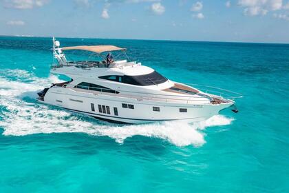 Alquiler Yate a motor Fairline 70 Cancún