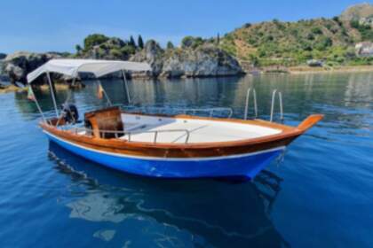 Location Bateau sans permis  Carolina Lancia in legno Taormine