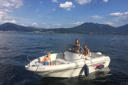 Charter Boat without licence  Selva Marine 560 - Lake Maggiore Cannero Riviera