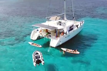 Verhuur Catamaran Lagoon 450f Ibiza