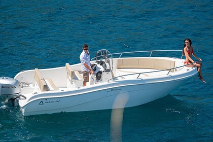 Hire Motorboat Allegra boat Allegra 21 Taormina