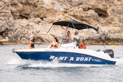 Verhuur Motorboot Poseidon Blu water 640 Rodos