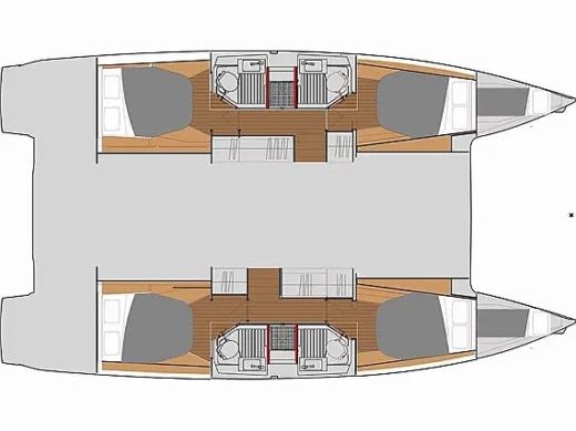 Catamaran  Astréa 42 Boat design plan
