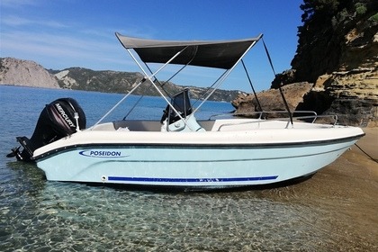 Rental Motorboat Ranieri Blue water Zakynthos