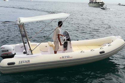 Noleggio Barca senza patente  Predator 5,70 Positano