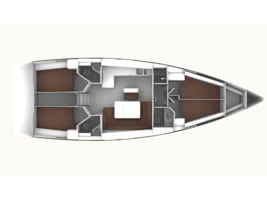 Sailboat  Bavaria 46 Cruiser boat plan