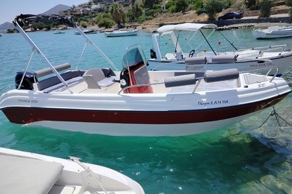 Charter Boat without licence  Karel Boats ITHACA 550 Elounda