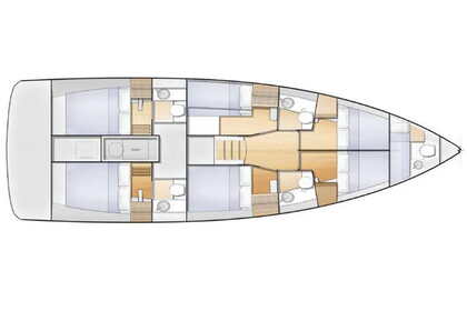 Hire Sailboat  Sun Loft 47 Corfu