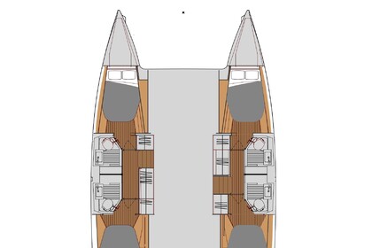 Charter Catamaran  Fountaine Pajot Astrea 42 Salerno