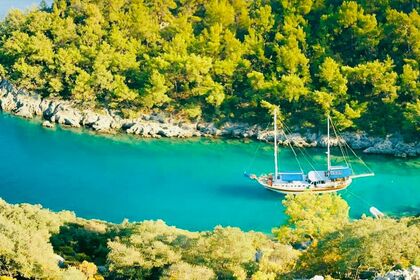 Hire Gulet Custom Built Gulet with a capacity of 12 Ketch Kaş