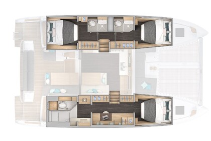 Czarter Katamaran  Lagoon 43 - OWNER VERSION Sukošan