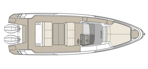 Motorboat SAXDOR 270 Boat design plan