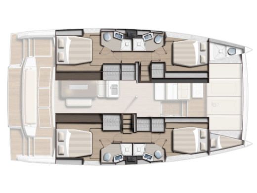 Catamaran Bali - Catana Bali 4.6 boat plan